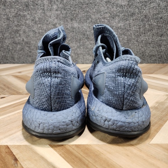 Adidas PureBoost Raw Steel Mens Size 12 Athletic Knit Running Shoes CM8303 main image 11